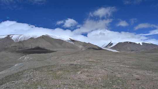 4K延时 昆仑山玉珠峰 雪山 户外 攀登