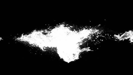 4k魔法白色烟雾特效动画视频素材-Alpha18