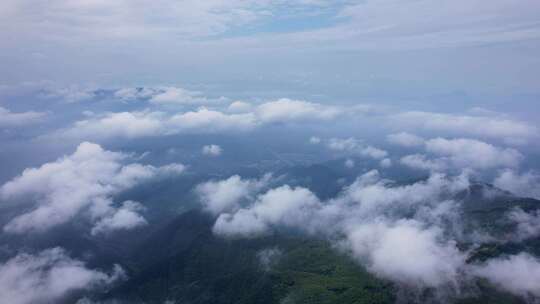 山川高山云海云雾航拍