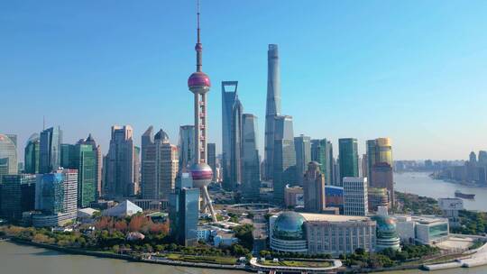 上海市城市风景视频素材航拍视频素材模板下载