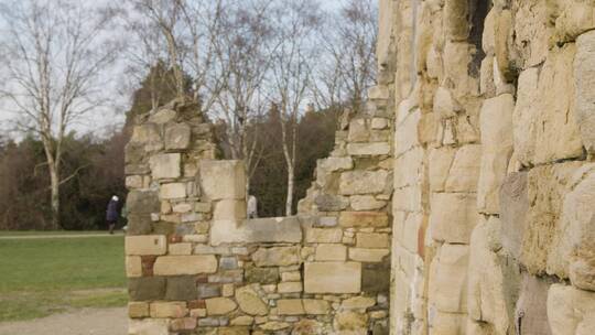 英国修道院废墟