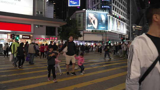 香港怡和街夜景