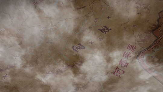 古代地图 匈奴扩张的动画视频
