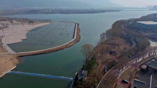 俯瞰泰山秀城