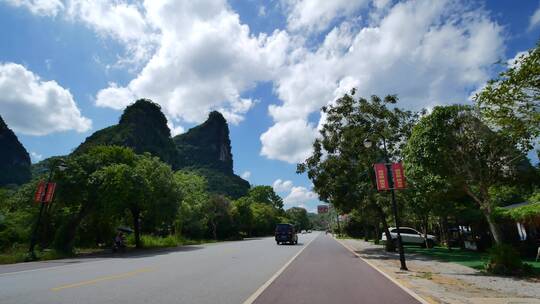 广西桂林阳朔十里画廊公路