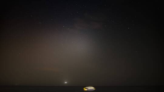 繁星密布的夜空视频素材模板下载