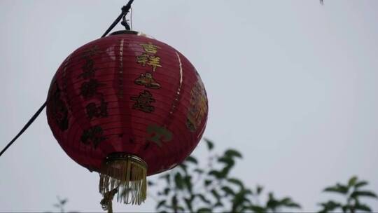 农历新年装饰中国灯笼