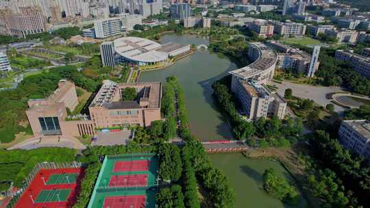 航拍福建医科大学