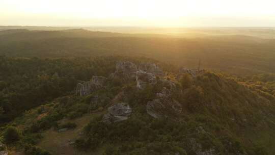 山顶，岩石，徒步旅行，峰会