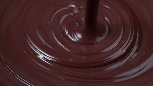 融化的巧克力酱视频素材模板下载