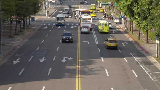 城市道路交通街道