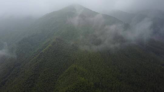 山中迷雾 山 雾 山峦叠嶂 群山