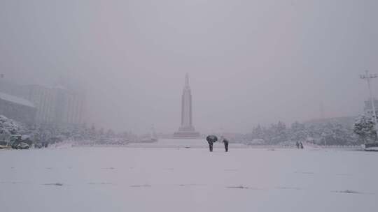 雪中南昌八一起义