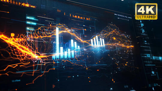 AI人工智能数据分析视频素材