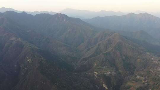 秦岭秋季风景