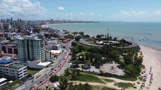 巴西东北部城市若昂·佩索阿海岸线照片
若昂·佩索阿无人机4k
空中旅行+Nat