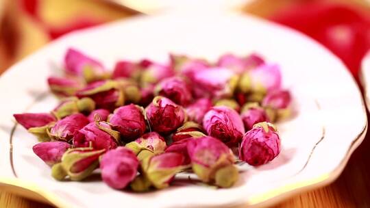 【镜头合集】各种泡茶用玫瑰花