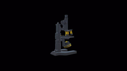 显微镜带通道4K