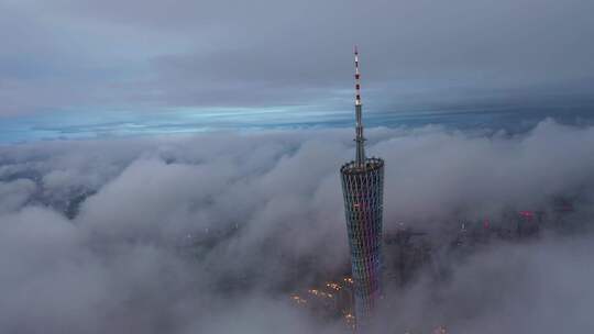 中国广东省广州市市区广州塔CBD中轴线