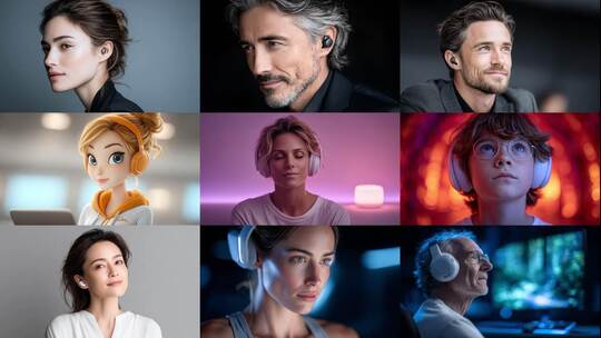 耳机里的多彩人生(前93S为快速预览)