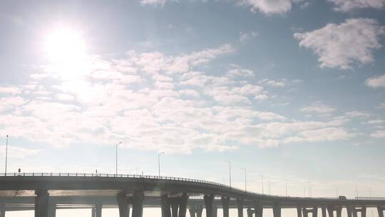 泉州跨海大桥延时 高速铁路桥 泉州湾大桥