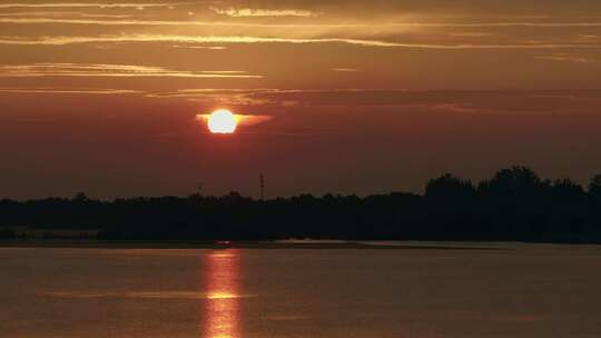 夕阳落日晚霞