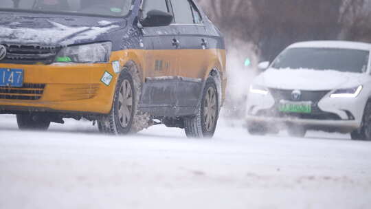 风景 冬季 冬天 雪景 下雪