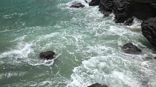 广西北海涠洲岛大海南岸鳄鱼山旅游旅行