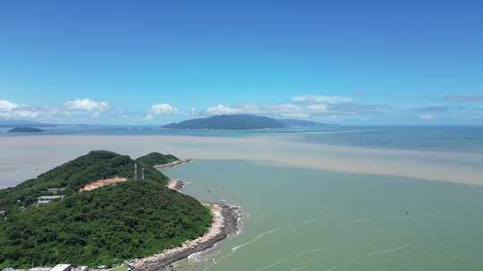 广东汕头莱芜旅游区航拍