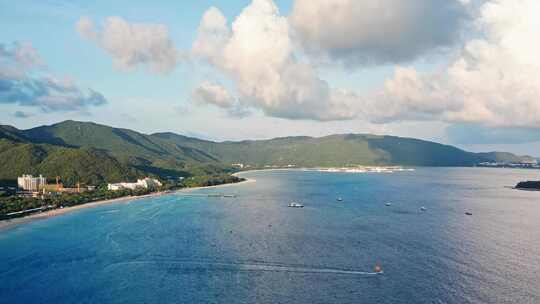 海南三亚湾海滨城市