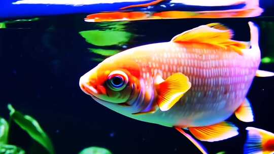 金鱼 鱼缸 水草 水族馆