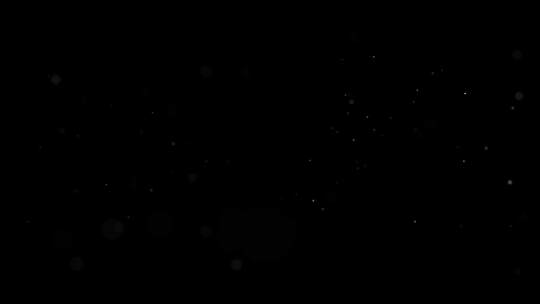 黑色背景粒子特效素材	