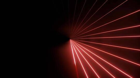 红色激光射线舞台灯光