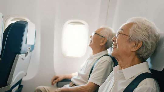 老年人旅行活力老年人户外幸福老年生活记录