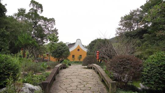 杭州三天竺三生石风景