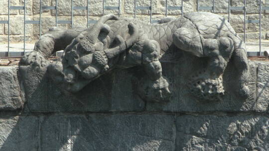 北京什刹海镇海神兽雕塑