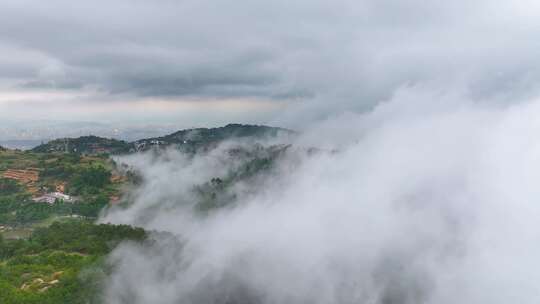 震撼高山云海航拍（福州鼓岭）4