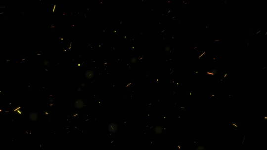 黑色背景粒子特效