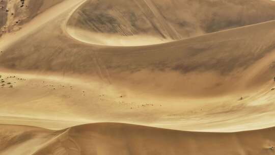 合集 航拍沙漠沙丘线条纹理局部特写