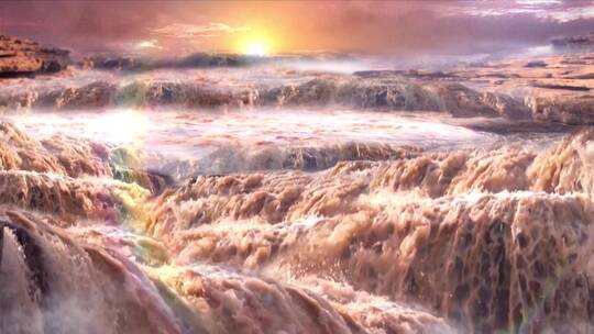 航拍中国山川河流大好河山