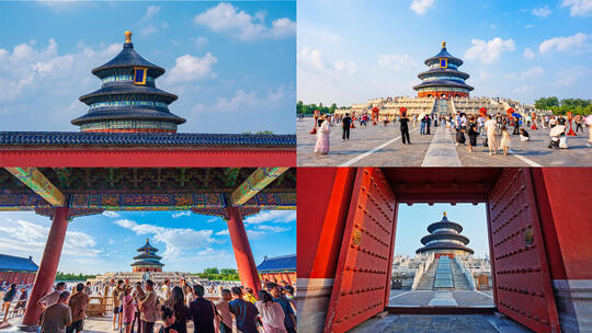 北京天坛合集《延时+实拍空镜》