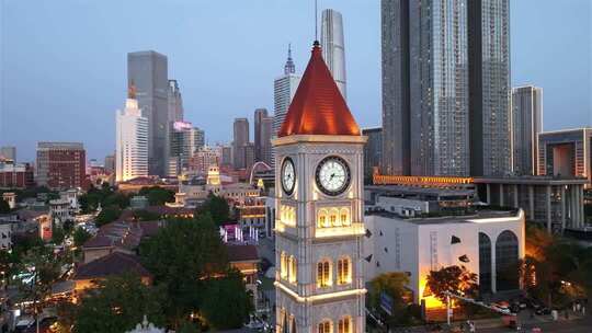 天津夜景航拍合集