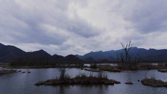 湖北神农架大九湖风光延时