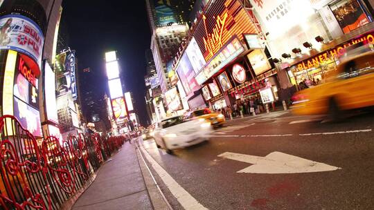 美国纽约的城市繁华视频素材模板下载