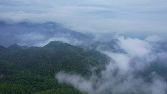 山川高山云海云雾航拍