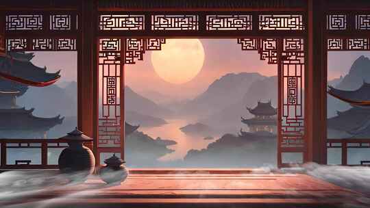 古风 背景 古诗词朗诵背景2