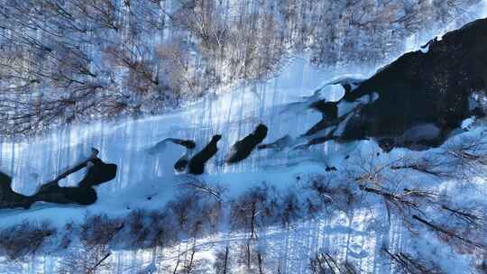 航拍林海雪原风光合集