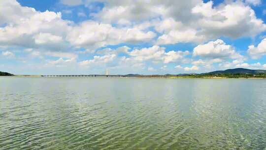 枣庄庄里水库水天一色延时摄影合集