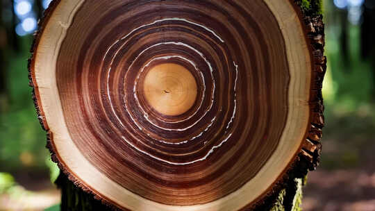 树木年轮纹理