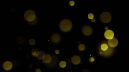 金色粒子 粒子 粒子叠加 粒子光斑